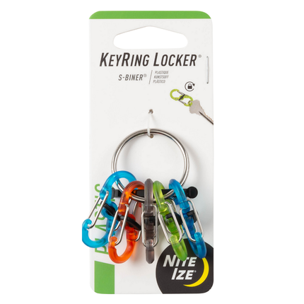 Nite Ize Keyring Locker S-Biner - Plastic