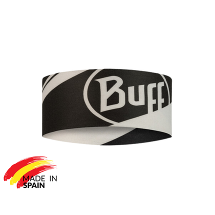 The Original BUFF® CoolNet UV® Wide Headband - Ahin Multi, Shane Orchid, Logo Multi, Arthy Graphite