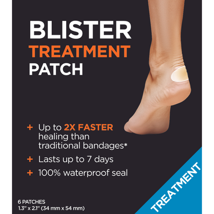 KT Tape Blister Treatment Patch - 8 Patches - 1.25" x 2"