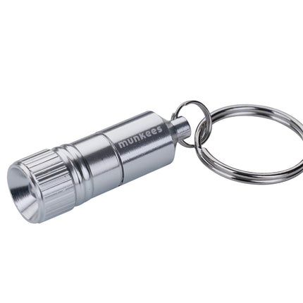 Munkees Keychain w/ Mini-LED Flashlight