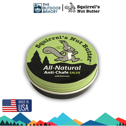 Squirrel’s Nut Butter Anti-Chafe & Skin Repair Salve - Original - 60ml Tin
