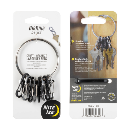 Nite Ize BigRing™ Steel - S-Biner®