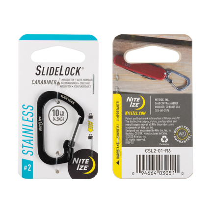 Nite Ize SlideLock Carabiner Stainless Steel #2