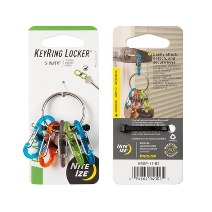 Nite Ize Keyring Locker S-Biner - Plastic