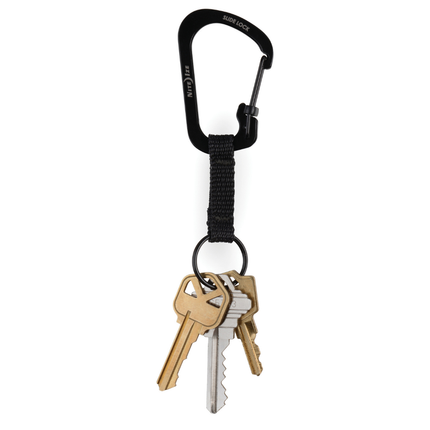 Nite Ize SlideLock Key Ring Stainless Steel - Black