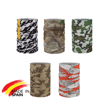 Buff CoolNet UV® Neckwear - Logo Multi, Real Tree Edge, Enob Khaki, Lake River Khaki, Bolidor Multi