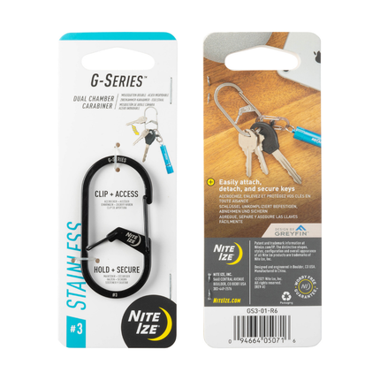 Nite Ize G-Series® Dual Chamber Carabiner #3