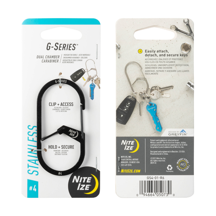 Nite Ize G-Series® Dual Chamber Carabiner #4