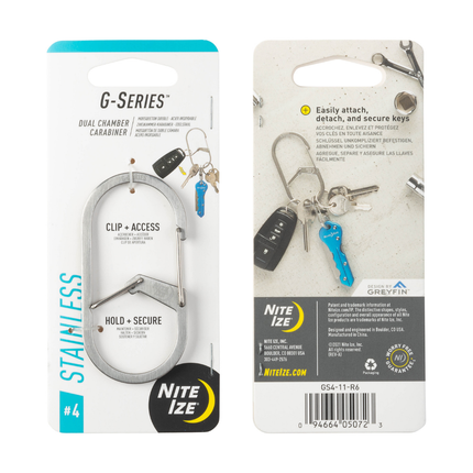 Nite Ize G-Series® Dual Chamber Carabiner #4