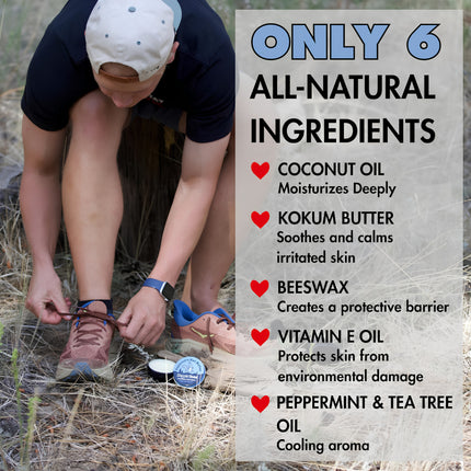 Squirrel’s Nut Butter Happie Toes Anti-Blister & Skin Repair Foot Salve - 9ml Packet