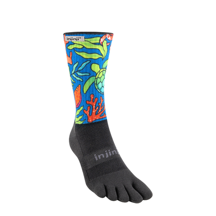 Injinji Unisex Artist Designed 2025 Limited Edition Trail Mid-weight Crew
