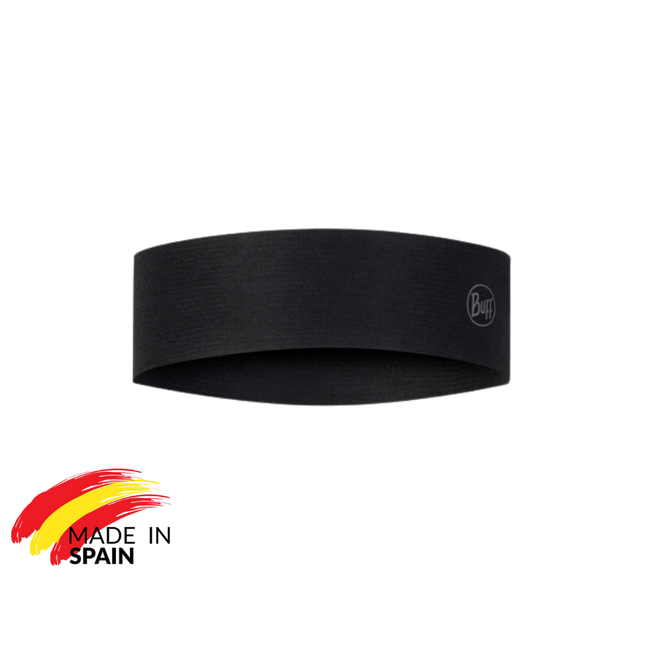 The Original BUFF® CoolNet UV® Slim Headband - Solid Black