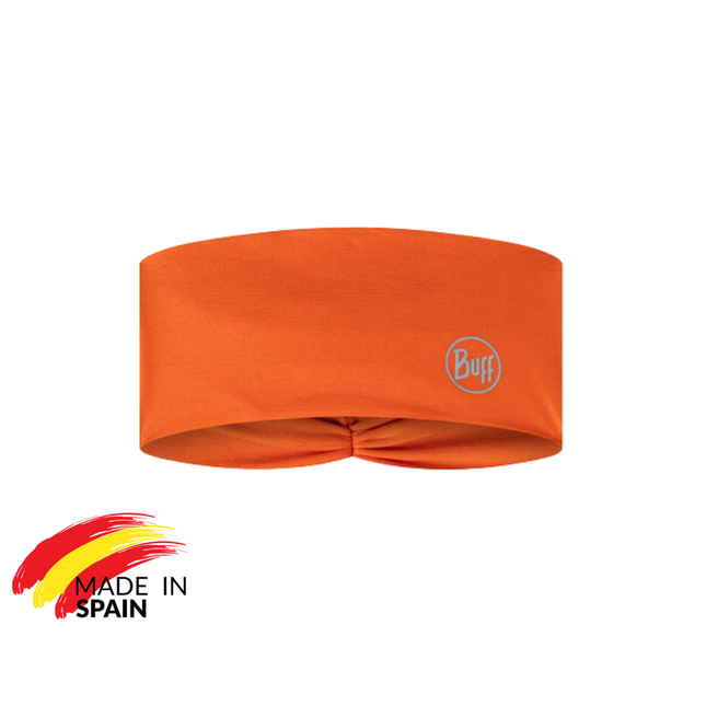 The Original BUFF® CoolNet UV® Ellipse Headband - Solid Poppy