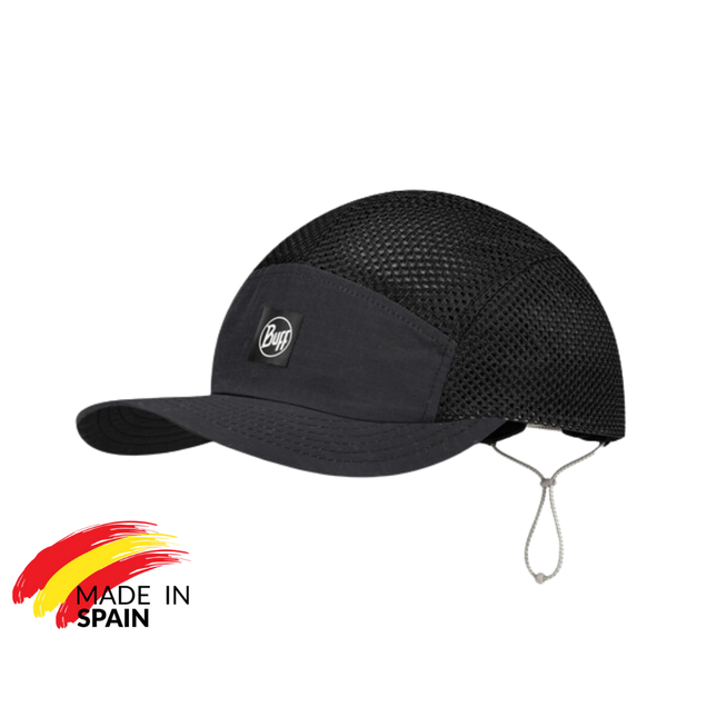 The Original BUFF® 5-Panel Air Cap - Saret Black