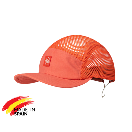 The Original BUFF® 5-Panel Air Cap - Poppy Red