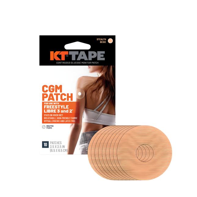 KT Tape CGM Patch - 10 Patches
