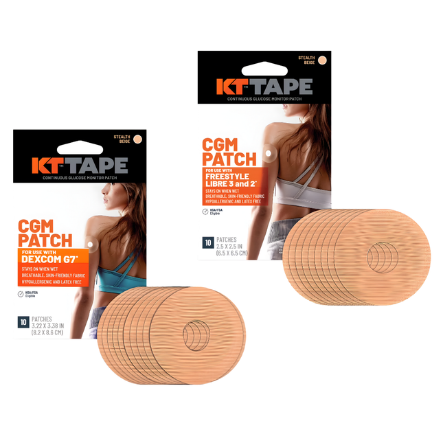 KT Tape CGM Patch - 10 Patches