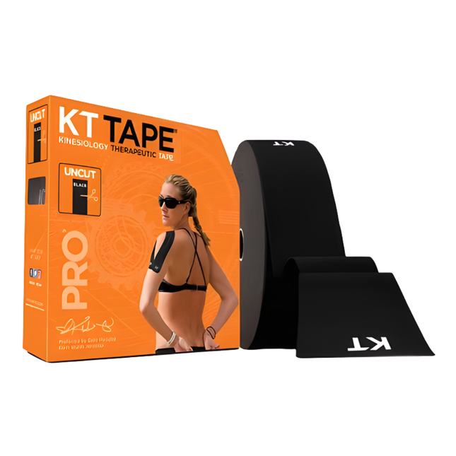 KT Tape Pro - 125 ft. Uncut - Jet Black