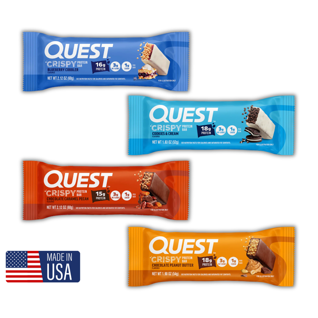 Quest Nutrition Hero Crispy Protein Bar