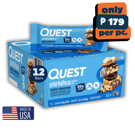 Quest Nutrition Overload Protein Bar - Box of 12