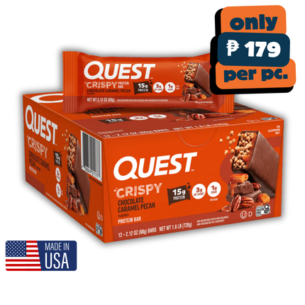 Quest Nutrition Hero Crispy Protein Bar - Box of 12