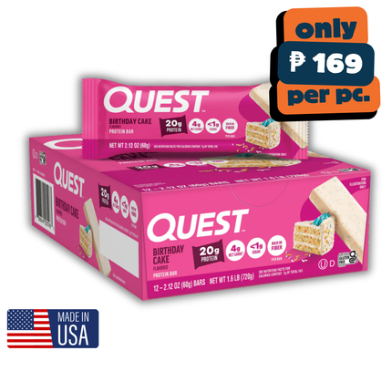 Quest Nutrition Protein Bar - Box of 12