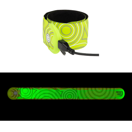 Nite Ize SlapLit Rechargeable LED Slap Wrap - Neon Yellow/Green LED