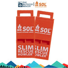 Survive Outdoors Longer SOL Slim Rescue Howler Whistle - Pack of 2