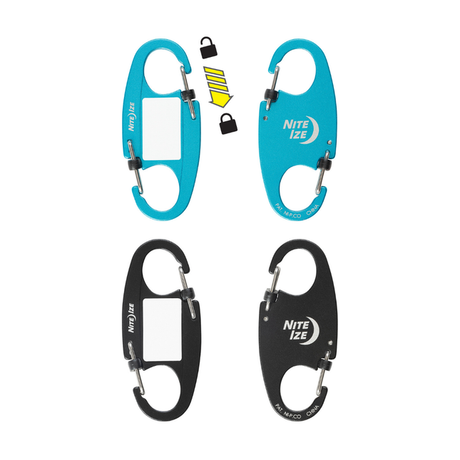 Nite Ize IdentiKey™ SlideLock® Dual Carabiner