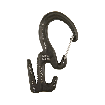 Nite Ize Figure 9 Carabiner Rope Tightener - Small - Black