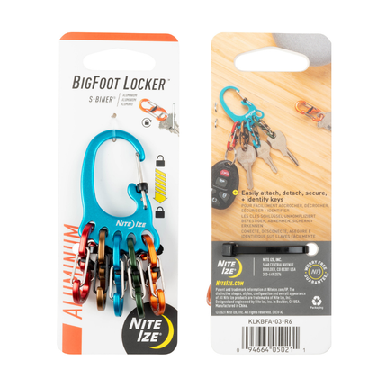 Nite Ize BigFoot Locker® KeyRack™ Aluminum