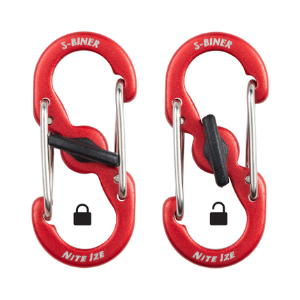 Nite Ize KeyRing Locker® S-Biner® Aluminum