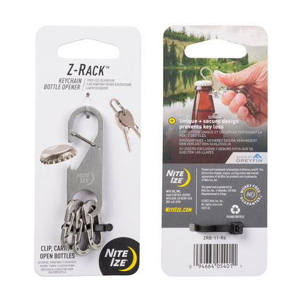 Nite Ize Z-Rack™ Keychain Bottle Opener