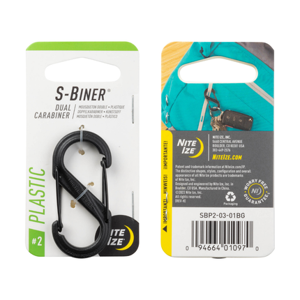 Nite Ize S-Biner Plastic Dual Carabiner - #2 #4 #6