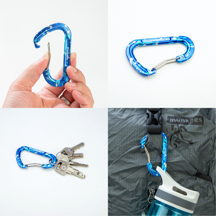 Munkees Colored Wire-gate Carabiner