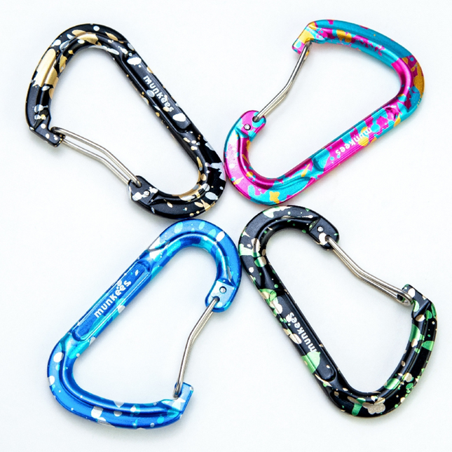 Munkees Colored Wire-gate Carabiner