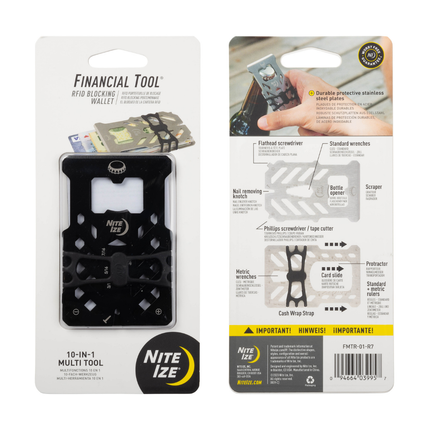 Nite Ize Financial Tool® RFID Blocking Wallet