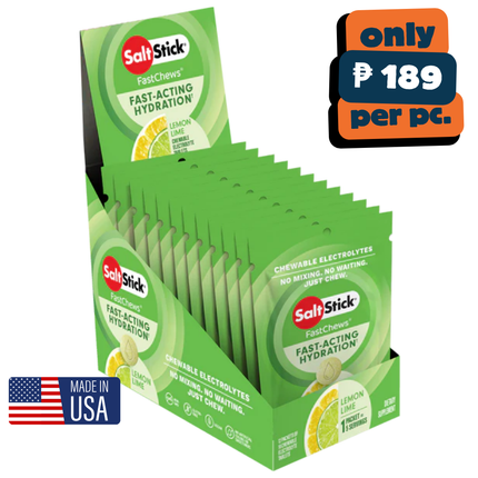 SaltStick FastChews - 10-count Pack - Box of 12