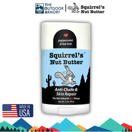 Squirrel’s Nut Butter Anti-Chafe & Skin Repair Salve - 50ml Stick