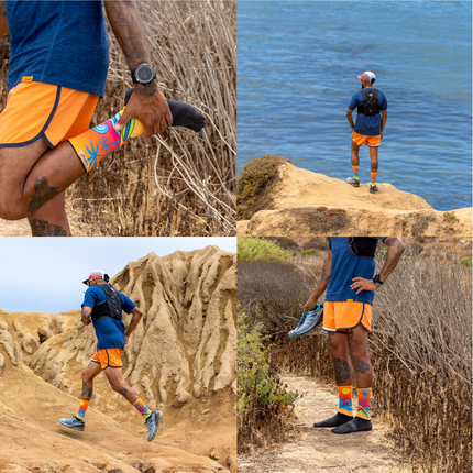 Injinji Unisex Artist Designed 2025 Limited Edition Trail Mid-weight Crew