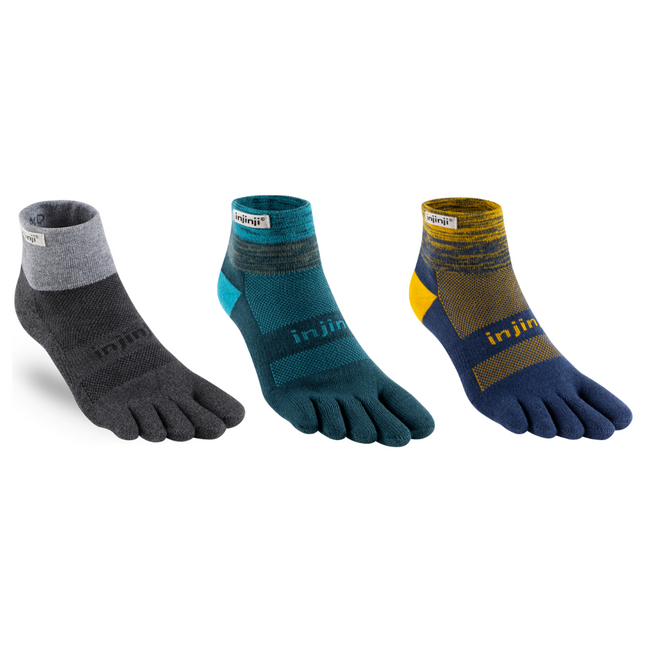 Injinji Unisex Trail Mid-Weight Mini Crew