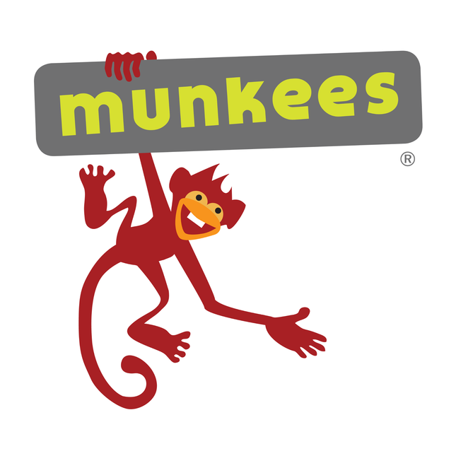 Munkees Peanut Zipper Puller - Assorted Colors - Pack of 3