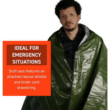 Survive Outdoors Longer SOL Windproof and Waterproof Sport Utility Blanket