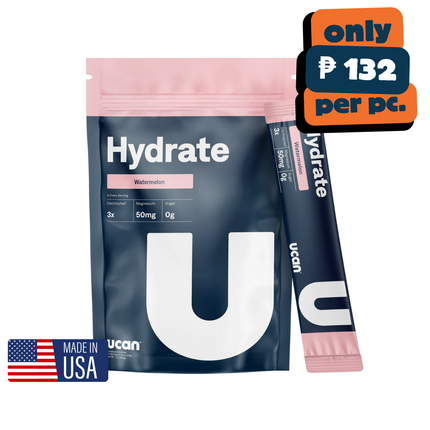 UCAN Hydrate Stick Electrolyte Powder - Pack of 12