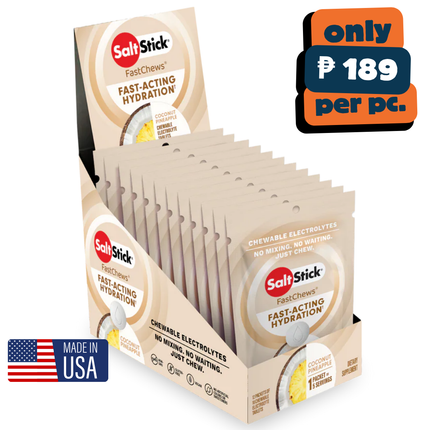 SaltStick FastChews - 10-count Pack - Box of 12