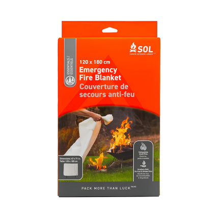 Survive Outdoors Longer SOL Emergency Fire-proof Fire Blanket