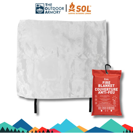 Survive Outdoors Longer SOL Emergency Fire-proof Fire Blanket