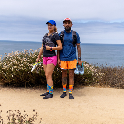 Injinji Unisex Artist Designed 2025 Limited Edition Trail Mid-weight Crew