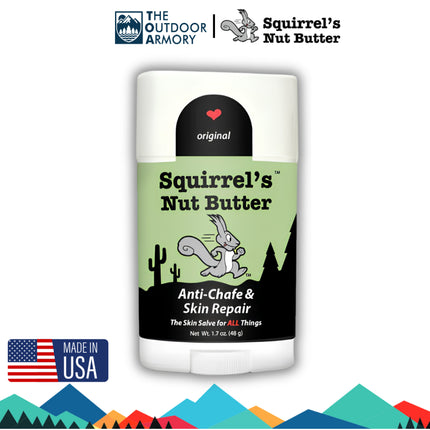 Squirrel’s Nut Butter Anti-Chafe & Skin Repair Salve - 50ml Stick
