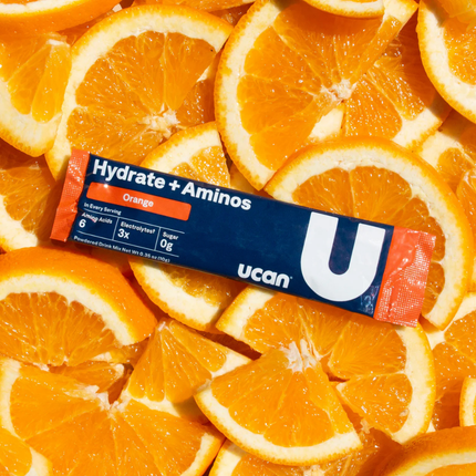 UCAN Hydrate Stick Electrolyte Powder w/ Amino Acids - Box of 10